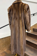 Vintage Ribbed Lunaraine Mink Coat