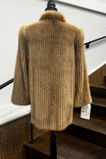 Vintage Ribbed Pastel Mink Stroller