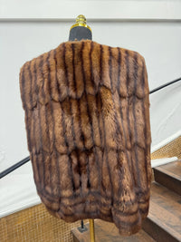 Vintage Russian Squirrel Cape