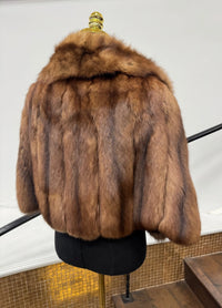 Vintage Sable Cape
