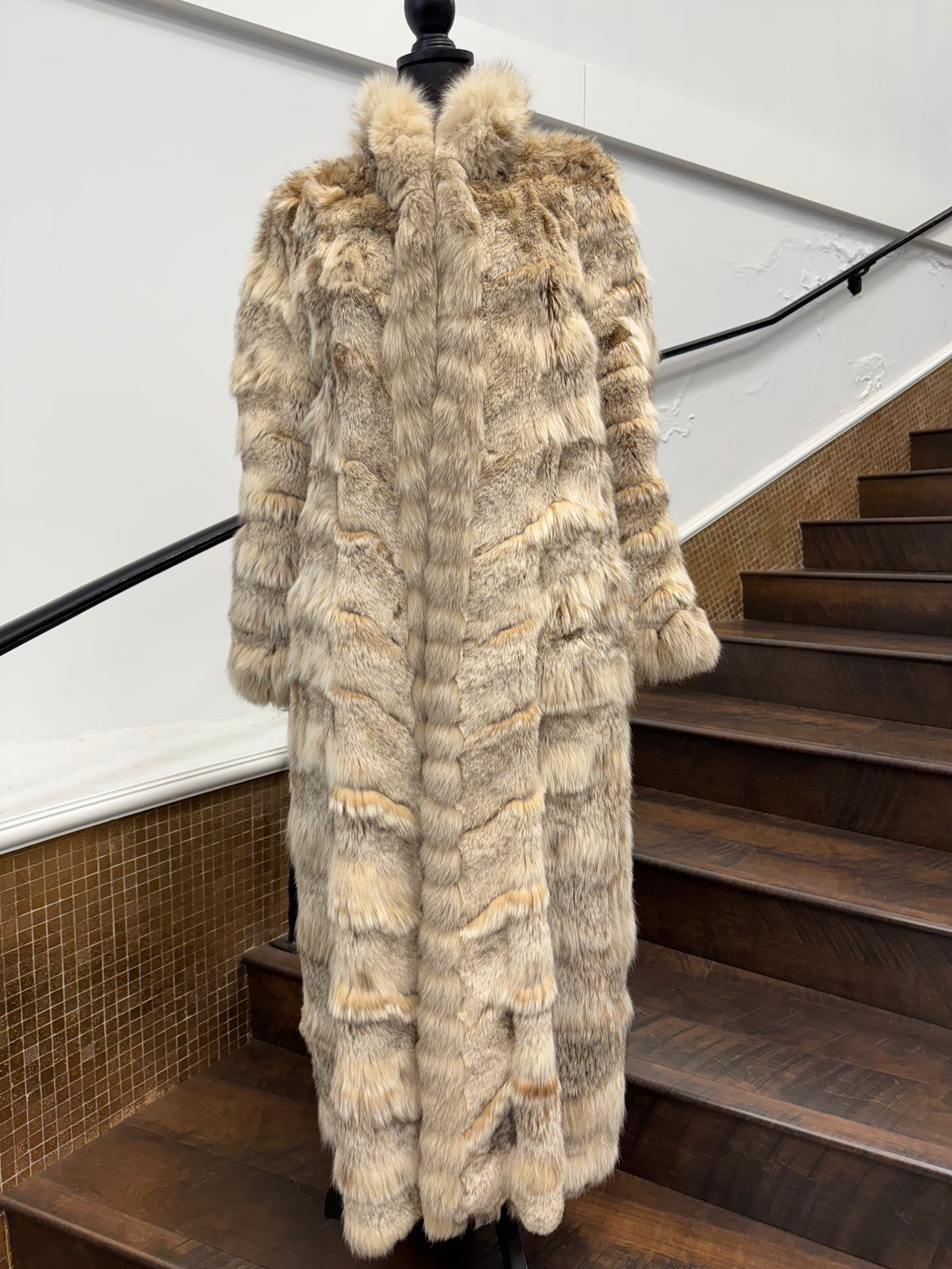 Vintage Section Lynx Reversible Coat