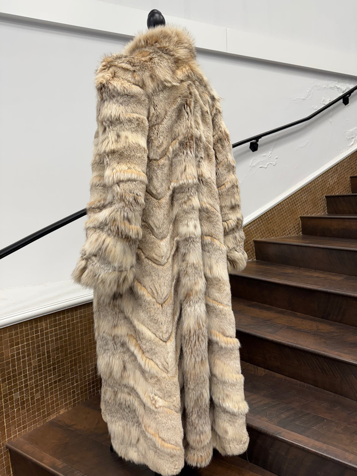 Vintage Section Lynx Reversible Coat