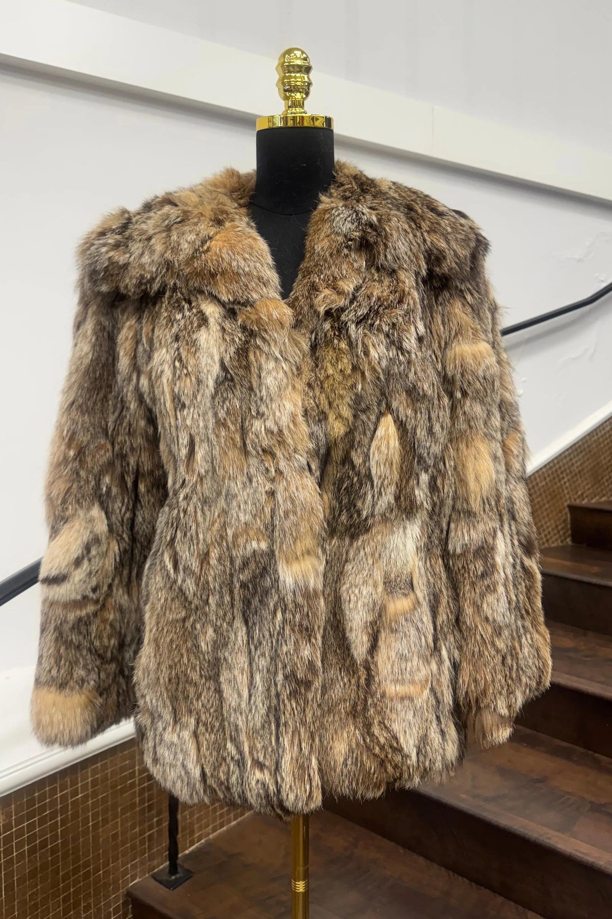 Vintage Sectioned Lynx Jacket