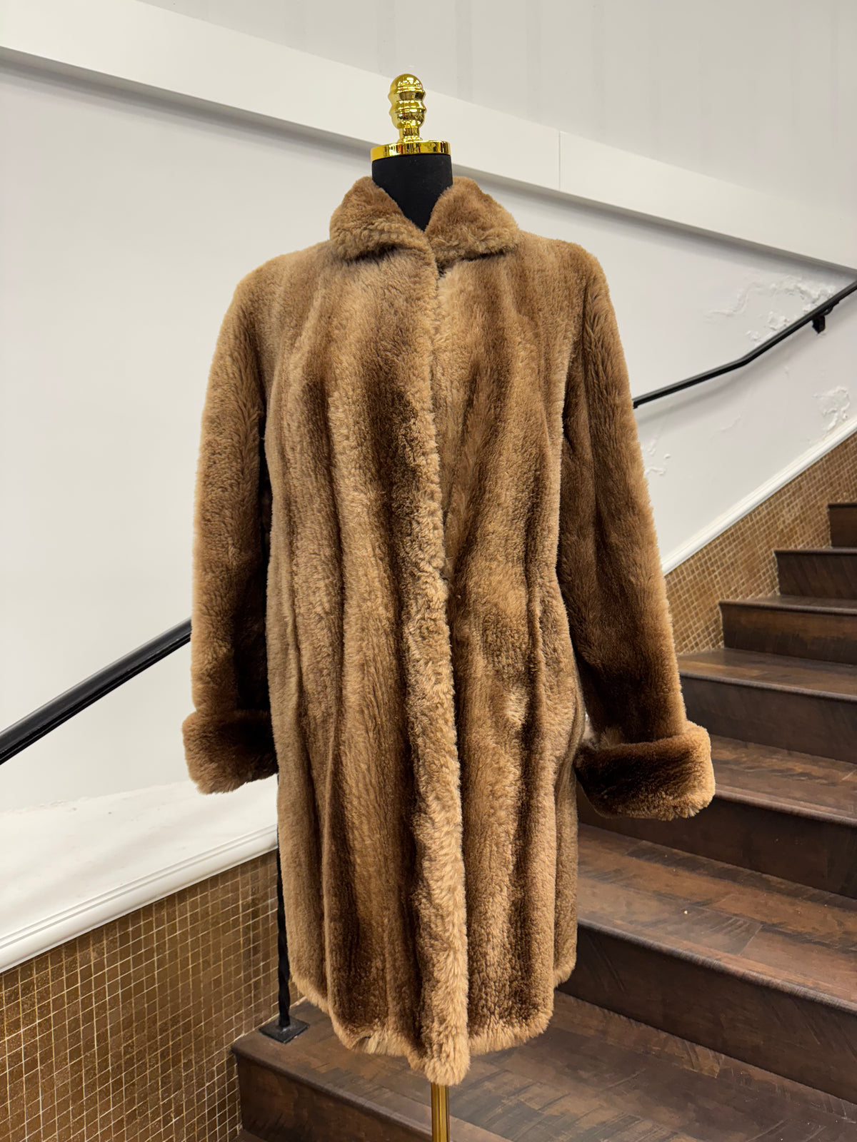 Vintage Sheared Beaver Stroller