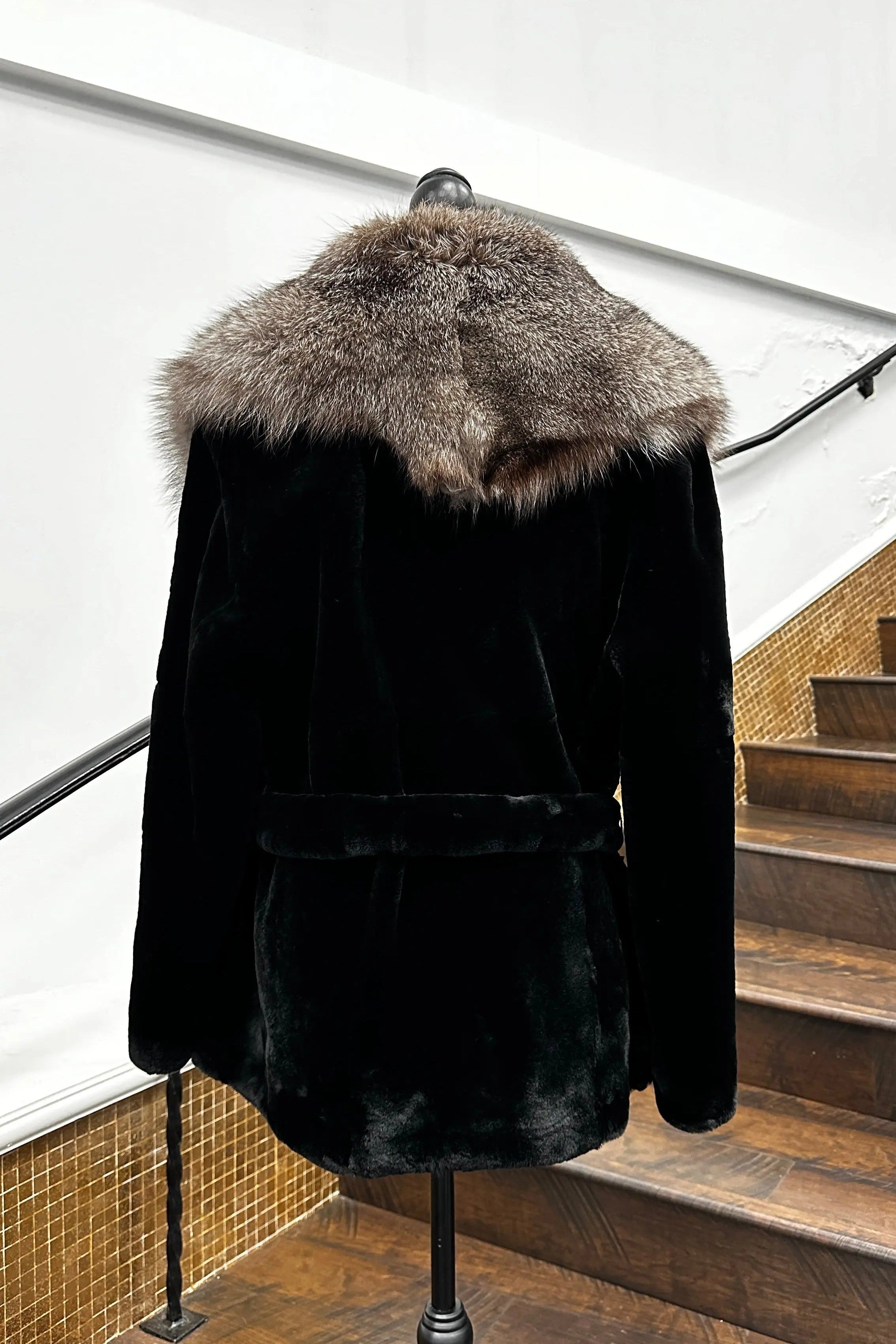 Vintage Sheared Black Rex Rabbit Jacket – LaBelle Since 1919