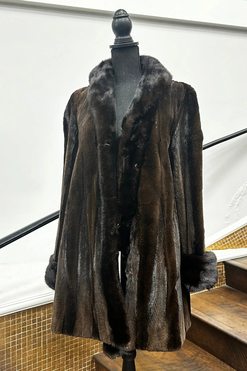 Vintage Sheared & Reversible Ranch Mink Stroller