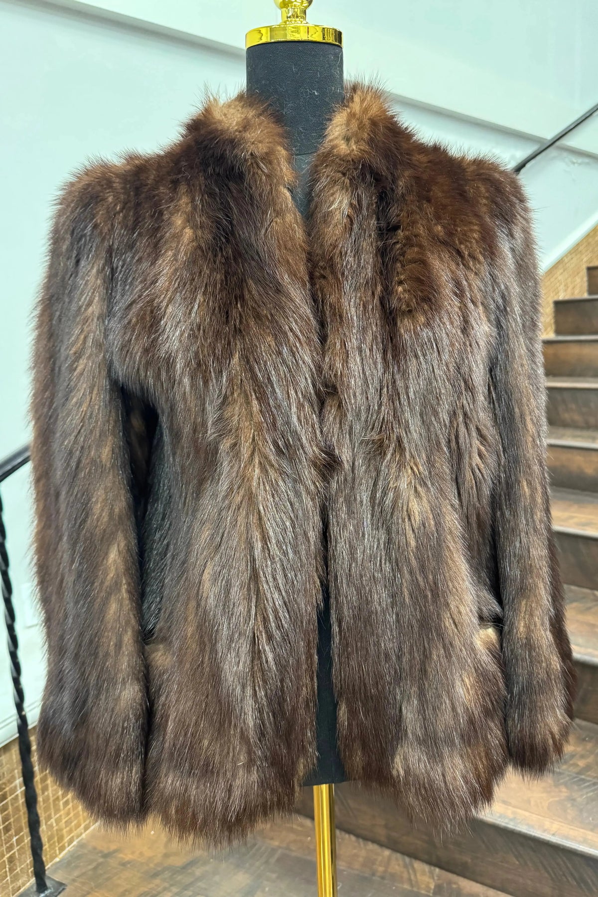 Vintage Skunk Jacket