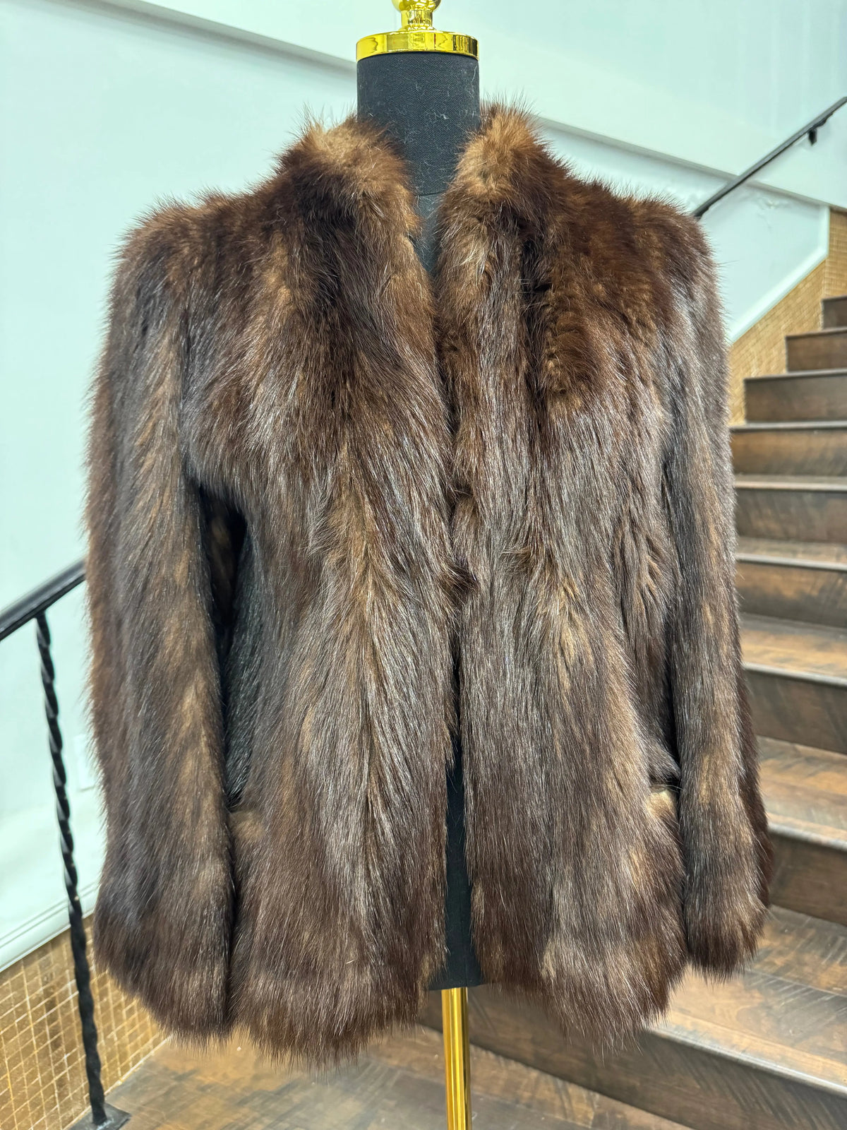 Vintage Skunk Jacket