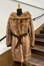 Vintage Suede & Pastel Mink Stroller