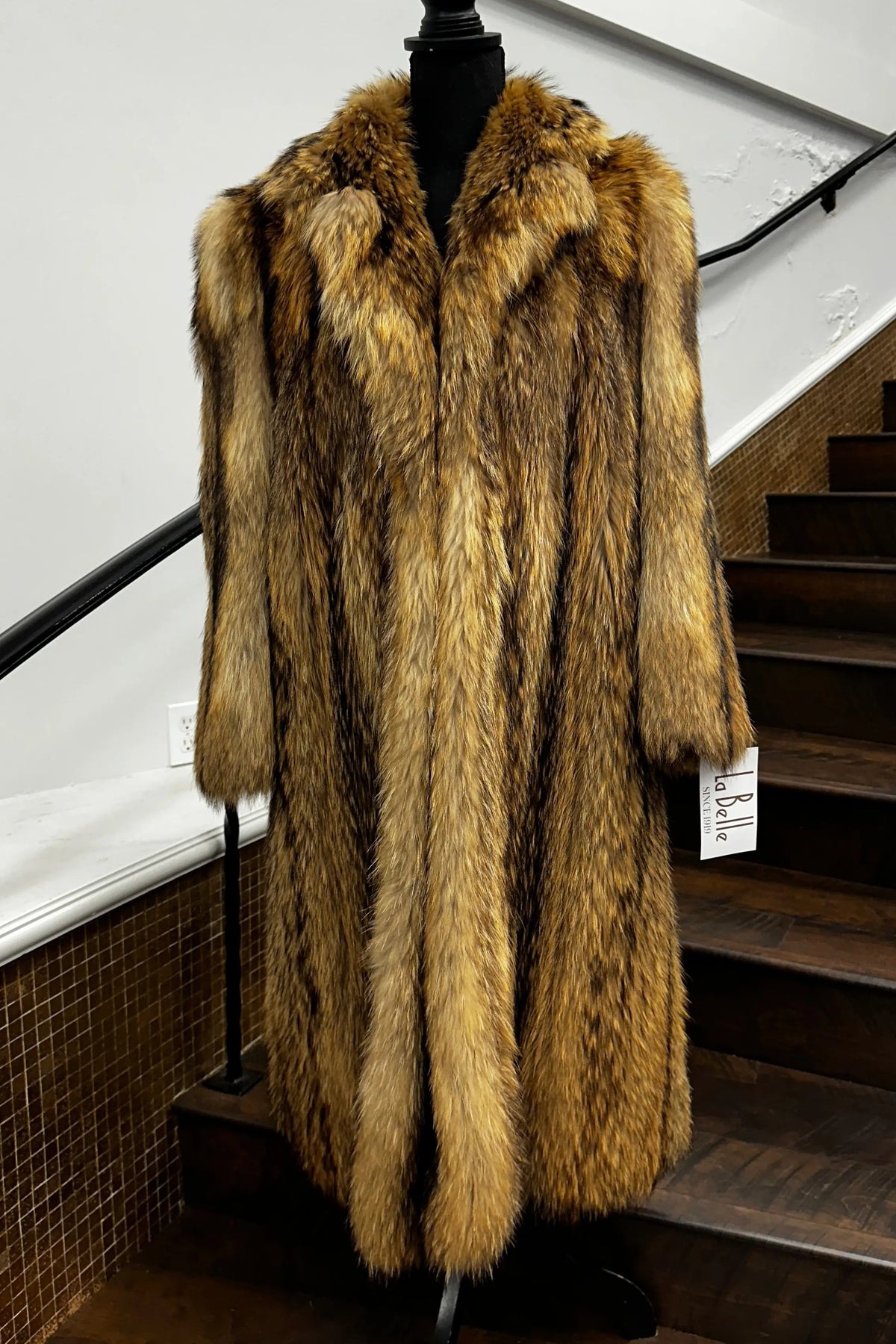 Vintage Tanuki Full Length Coat