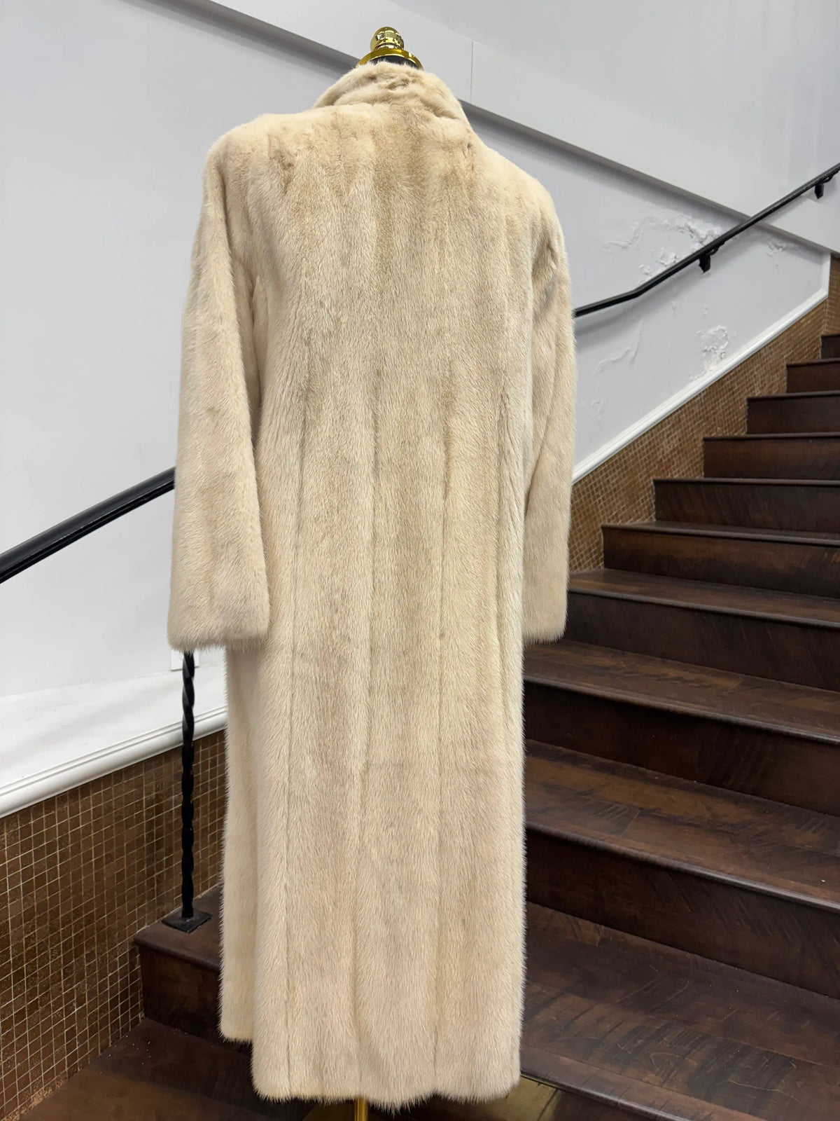 Vintage Tourmaline Mink Coat