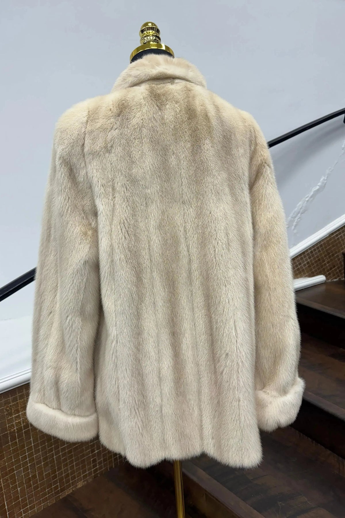 Vintage Tourmaline Mink Jacket