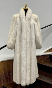 Vintage White Mink Coat