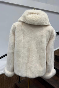 Vintage White Mink Jacket