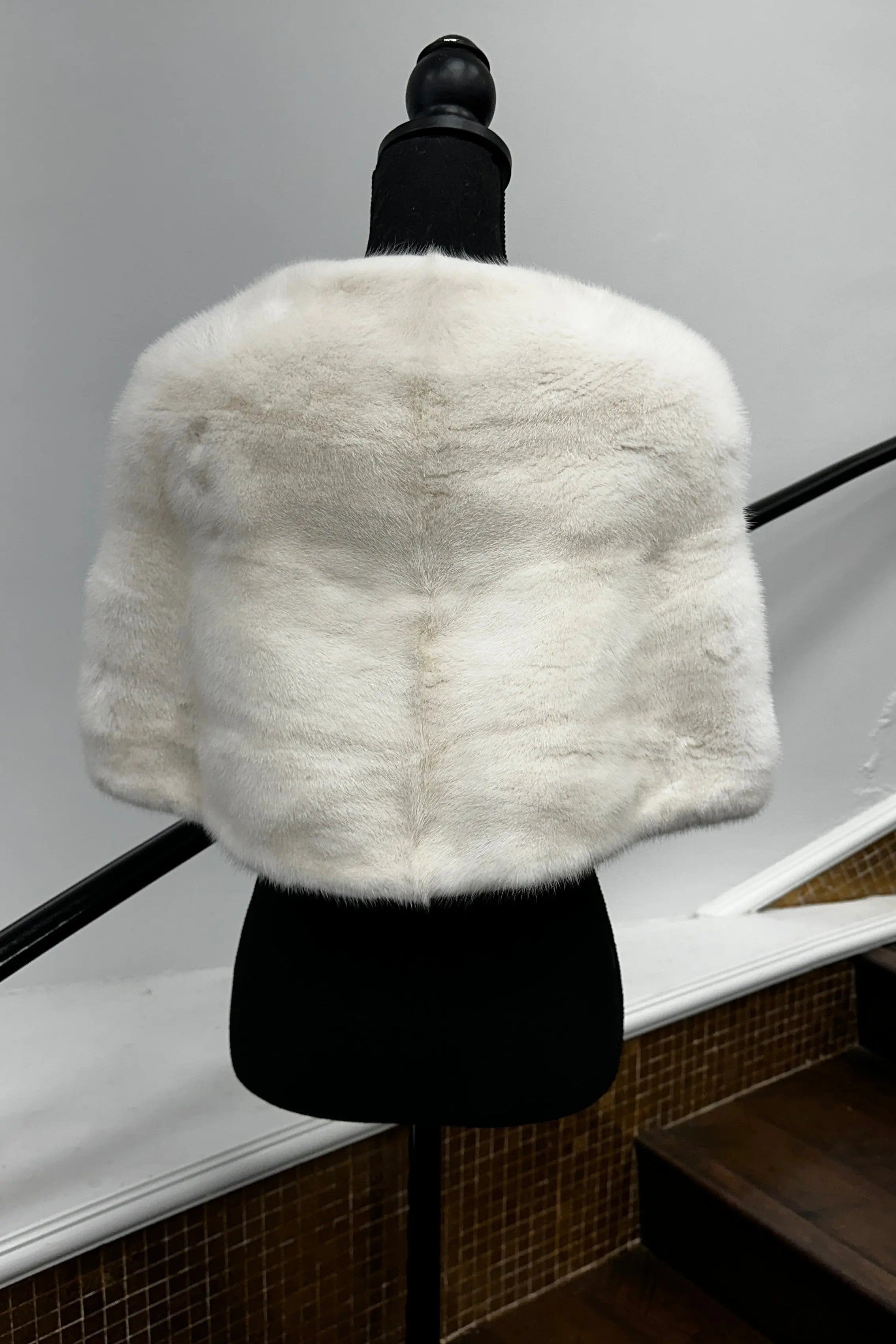 Vintage White Mink Stole