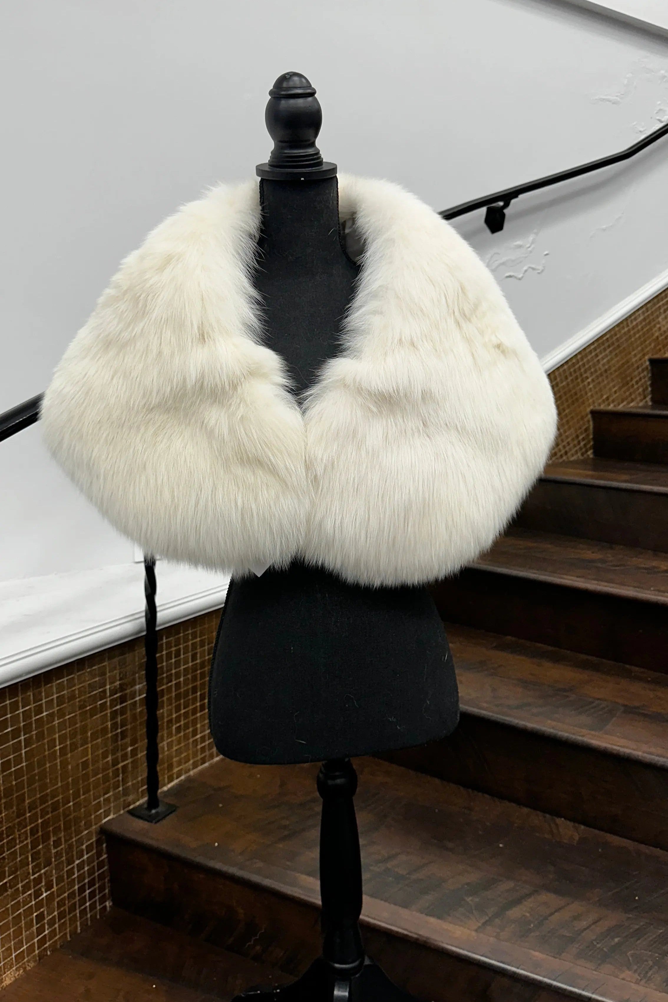 Fox Fur Stole Vintage White Fox Vintage Fox Fur Stole Vintage