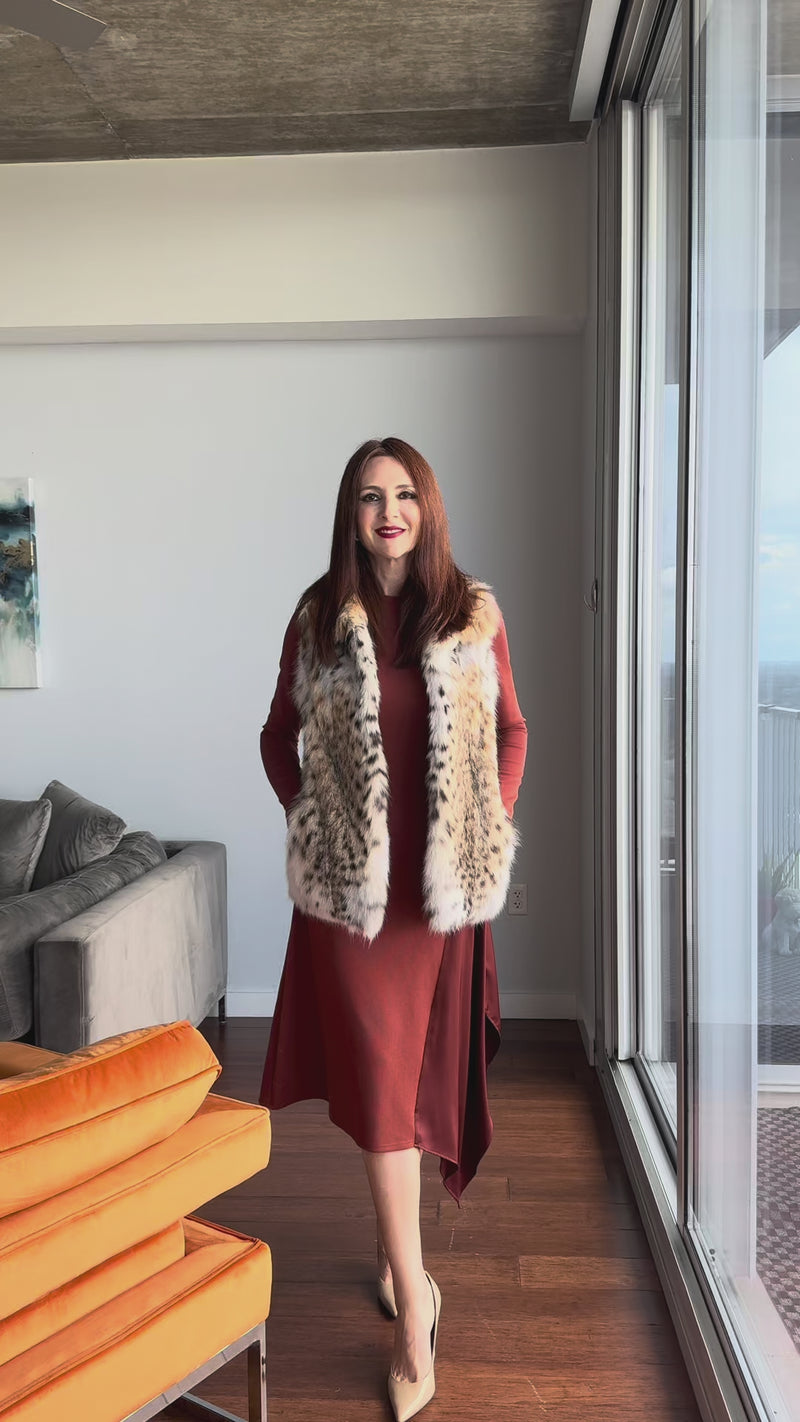 Luxurious Lynx Vest