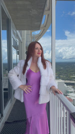 New Pearl Mink Fur Jacket